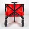 Carrello da Spiaggia Multiuso Aktive 90 x 91 x 47 cm Rosso Acciaio