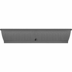 Self-watering planter Garden ID Anthracite 100 cm