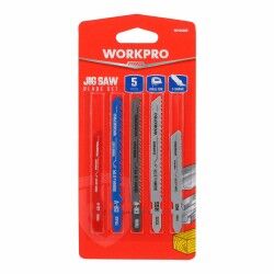 Saw Blade Workpro Jigsaw Wood Metal 5 Pieces