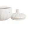 Tin Home ESPRIT White Silicone Stoneware Garlic ajos