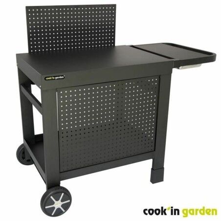 Garden Cart Cook'in Garden Reva 110 Premium Black Steel 108 x 55 cm Garden