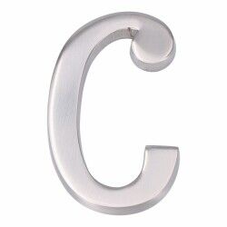 Letter EDM 85627 C Nickel silver 10 cm Multicolour Polyester