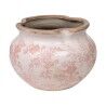 Planter Romimex Beige Pink Porcelain 23 x 16 x 23 cm