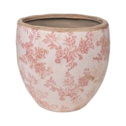 Vaso Romimex Beige Rosa Porcellana 20 x 19 x 20 cm