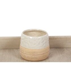 Vaso Romimex Beige Ceramica 30 x 24 x 30 cm