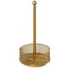 Kitchen Paper Holder Alexandra House Living Golden Metal 18 x 36 x 18 cm