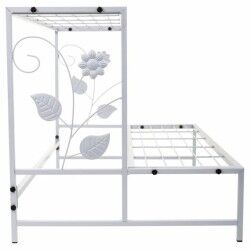 Flower Pot Stand Alexandra House Living White Iron 44 x 44 x 80 cm