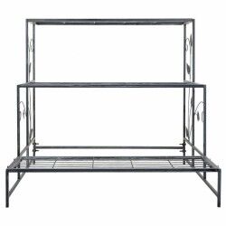 Flower Pot Stand Alexandra House Living Grey Iron 66 x 74 x 80 cm