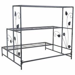 Flower Pot Stand Alexandra House Living Grey Iron 66 x 74 x 80 cm