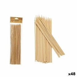 Set di Spiedini per Barbecue Bambù 0,3 x 30 x 0,3 cm (48 Unità)