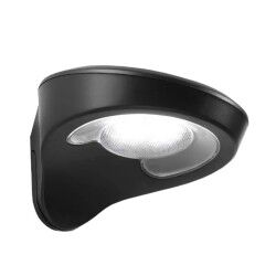 Applique LED EDM 31852 Nero 2 W 1,8 W 200 Lm 155 Lm Solare Sensore di Movimento (6500 K)