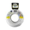 Cable EDM 28155 White 3 x 2,5 mm 25 m