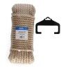 Braided rope EDM 87868 Natural Jute 20 m