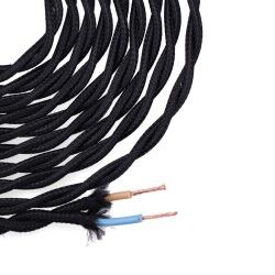 Cable EDM 11878 C41 Black 2 x 0,75 mm 5 m