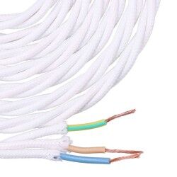 Cable EDM 11888 White 3 x 1 mm 5 m