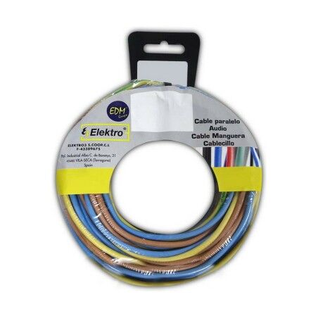 Cable EDM 28440 Blue Brown 2,5 mm 3 x 2,5 mm 5 m