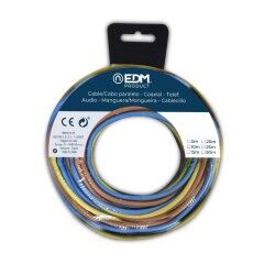 Cable EDM 28440 Blue Brown 2,5 mm 3 x 2,5 mm 5 m