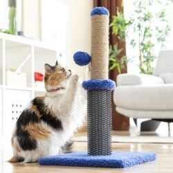 Cat Scratching and Massage Post with Ball Miausage InnovaGoods