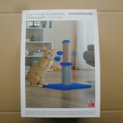 Cat Scratching and Massage Post with Ball Miausage InnovaGoods