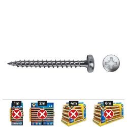 Box of screws CELO vlox b Galvanised Ø 5 x 40 mm Full roll (250 Units)