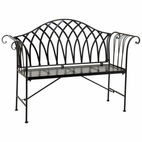 Bench Alexandra House Living Black Iron 50 x 88 x 110 cm