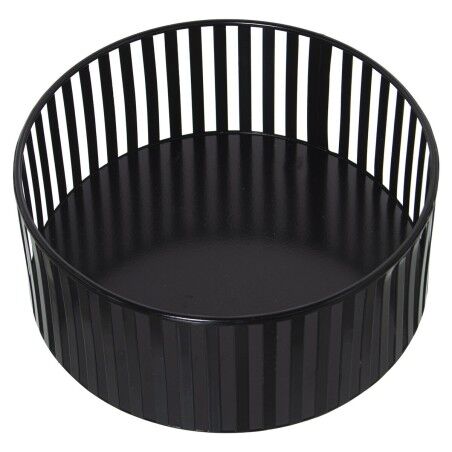 Fruit Bowl Alexandra House Living Black Metal 22 x 9 cm