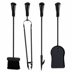 Fireplace Utensils Alexandra House Living Black Iron 19 x 65 x 19 cm