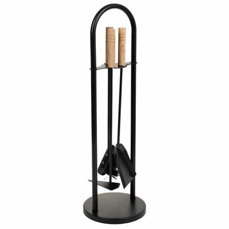 Fireplace Utensils Alexandra House Living Black Iron 20 x 68 x 20 cm