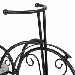 Flower Pot Stand Alexandra House Living Black Iron Tile Bicycle 23 x 36 x 53 cm