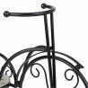 Flower Pot Stand Alexandra House Living Black Iron Tile Bicycle 23 x 36 x 53 cm