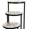 Flower Pot Stand Alexandra House Living Black Iron Tile 30 x 68 x 30 cm