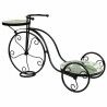 Flower Pot Stand Alexandra House Living Black Iron Tile Bicycle 26 x 43 x 67 cm