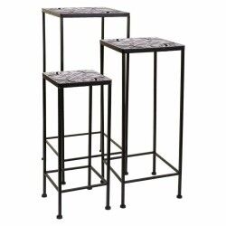 Flower Pot Stand Alexandra House Living Black Iron 30 x 68 x 30 cm