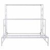 Flower Pot Stand Alexandra House Living White Iron 66 x 74 x 80 cm