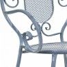 Garden chair Alexandra House Living Grey Iron 54 x 88 x 58 cm