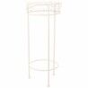 Flower Pot Stand Alexandra House Living White Metal Iron 28 x 120 x 58 cm