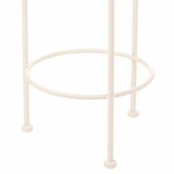 Flower Pot Stand Alexandra House Living White Metal Iron 28 x 120 x 58 cm