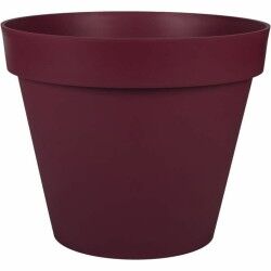 Vaso EDA Ø 41 cm Rosso Scuro Plastica Rotondo Moderno