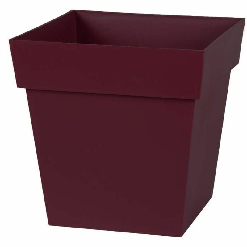 Vaso Ecolux Toscana Rosso Bordeaux 32 x 32 x 32 cm