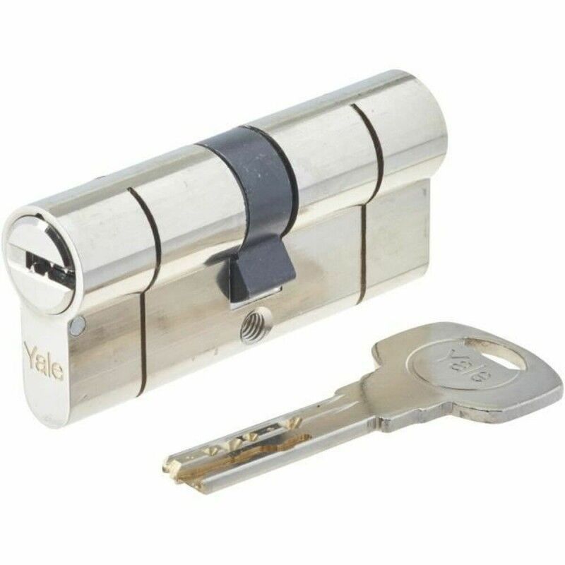 Security cylinder Yale YC2100 DB 35X35 NI 35 x 35 mm Brass