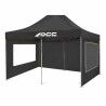 Parete della Tenda OCC Motorsport NA Racing Nero Poliestere 420D Oxford 3 x 2 m Finestra 2 Unità (Ricondizionati A)