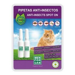 Repellente per insetti Menforsan 2 Unità Pipette Gatto