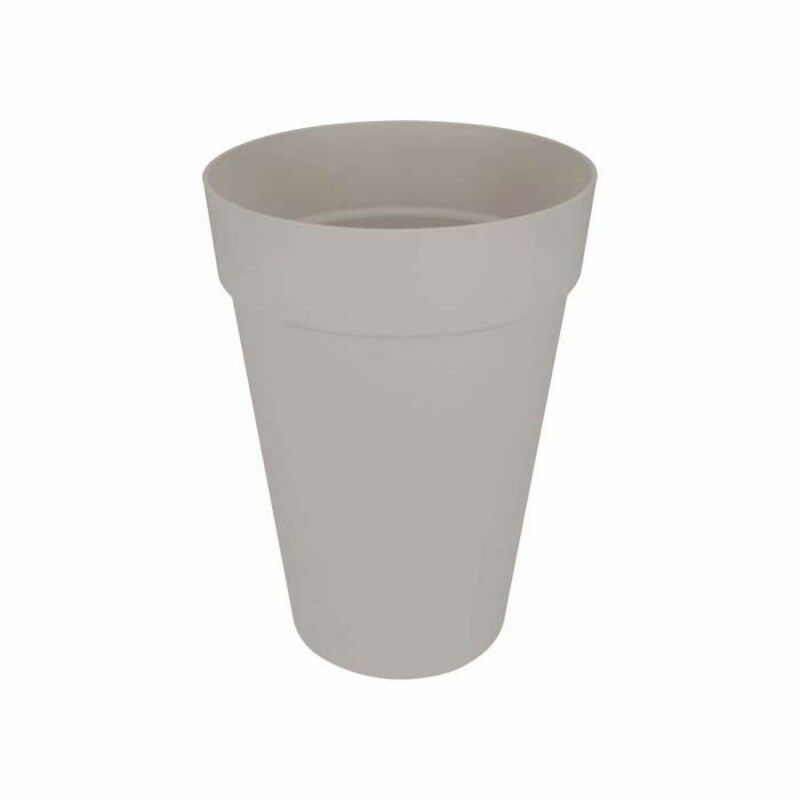 Plant pot Elho Grey polypropylene Plastic Circular