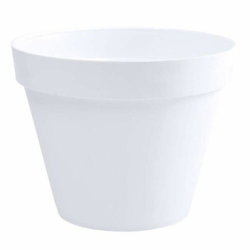 Vaso EDA Tuscan  Ø 40 x 32 cm Rotonda Bianco polipropilene