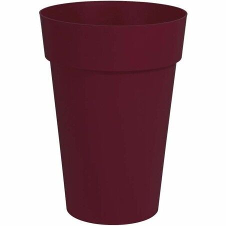 Plant pot EDA Dark Red Ø 46 cm Plastic Circular Modern