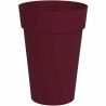 Vaso EDA Rosso Scuro Ø 46 cm Plastica Rotondo Moderno