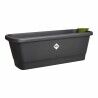 Plant pot Elho 50 x 20 x 18 cm Black Plastic Modern