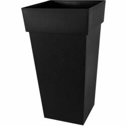 Vaso EDA 13639 G.ANT SX2 Grigio Antracite Plastica Quadrato 43,3 x 43,3 x 80 cm