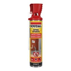 Schiuma Soudal Confort & Control 123921 Poliuretano 600 ml