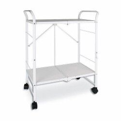 Serving trolley ["NA"] White Foldable (Refurbished B)